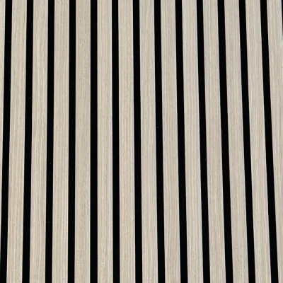 Acoustic Slat Wood Wall Panel Oak 260x60cmx2cm