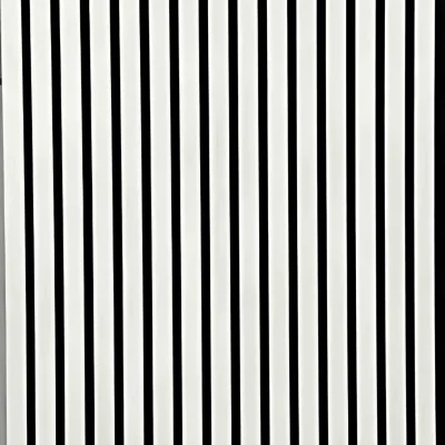 Acoustic Slat Wood Wall Panel White 260x60x2 cm