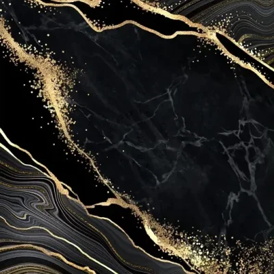 Black Onyx Gold Marble effect 280x122cm – 0035