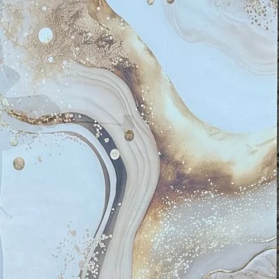 Golden Flow Marble PVC 280x122cm – 0031